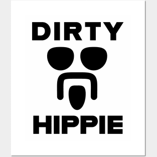 Dirty Hippie Logo Posters and Art